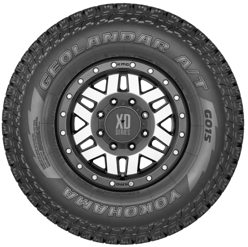 Yokohama Geolandar A/T G015 All-Terrain Tire – Lt275/55R20, Load Range E, 120/117S Rating 1